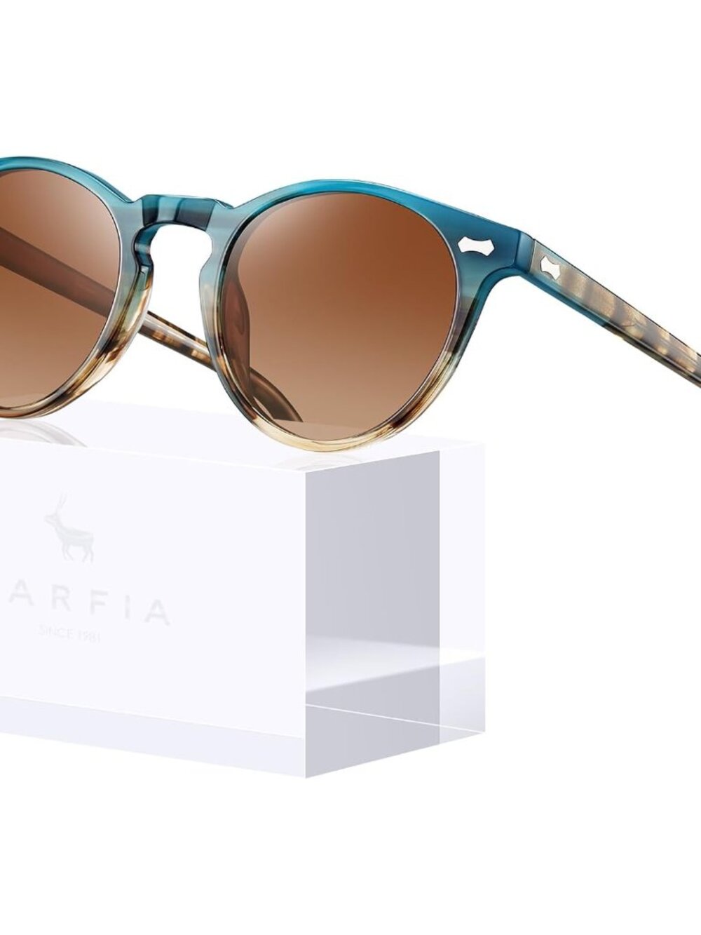 Stylish Women’s Retro Round Polarized Sunglasses - UV Protection Included